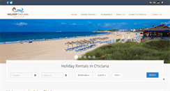 Desktop Screenshot of holiday-chiclana.com