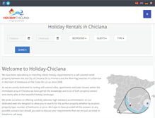 Tablet Screenshot of holiday-chiclana.com